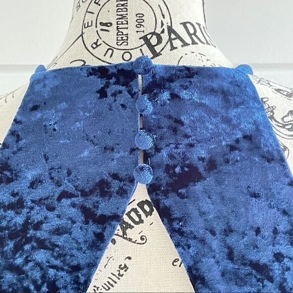 Lulu’s Dancing Queen Velvet Backless Skater Dress - Picture 7 of 16